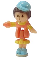1992 - Polly Pocket Polly at the Burger Stand Bluebird Toys